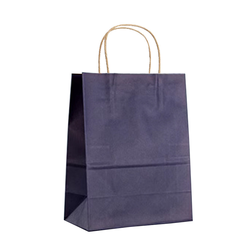 Spot bolsa de papel kraft portátil, bolsa de embalaje de té con leche para alimentos, bolsa de regalo de embalaje para llevar, bolsa de regalo de almacenamiento, lote pequeño