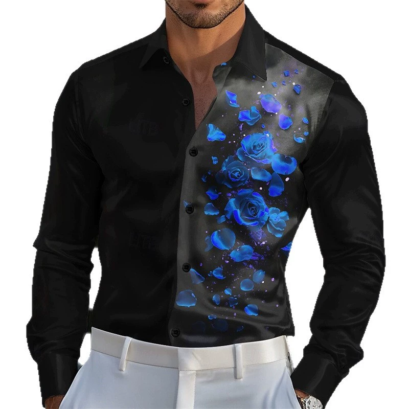 Spring shirt for leisure, 3D