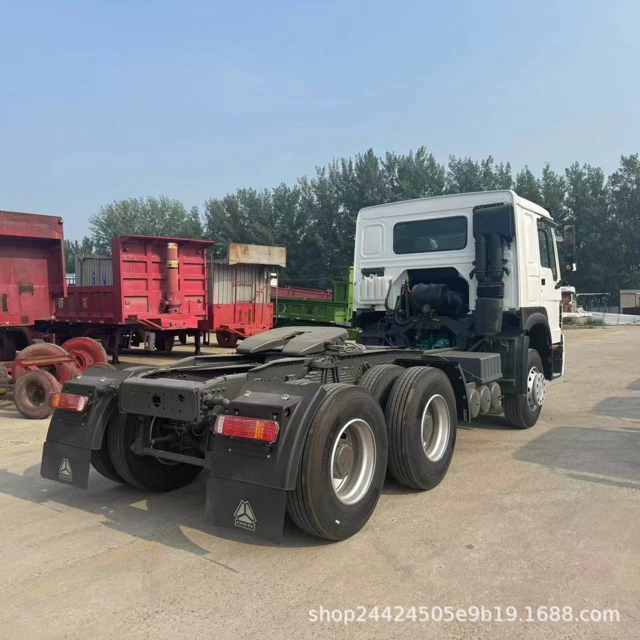 厂家出售豪沃半挂牵引车头 6*4重型卡车 371马力拖拉机拖车头-阿里巴巴