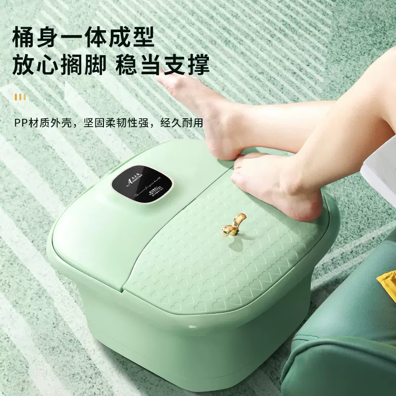 新款ZD-1000X折叠泡脚桶足浴盆洗脚桶泡脚盆按摩足浴器家用洗脚盆