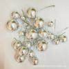 Styrofoam ball, decorations, mixed jewelry from foam, 20 pieces