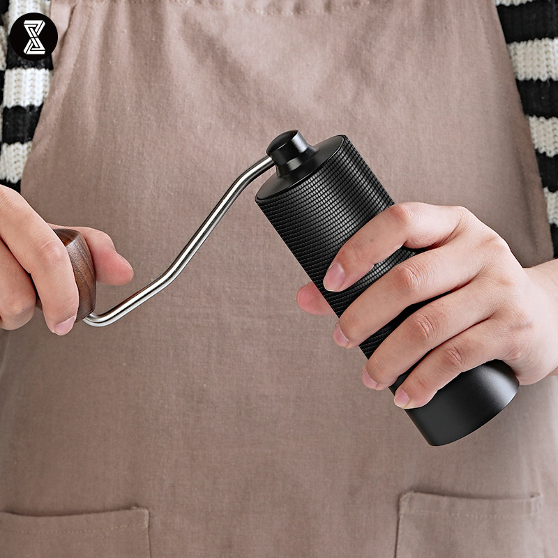 Amazon Cross-Border Hand-Crank Coffee Grinder CNC Steel Grinder Core Grinder 6-Star 7-Star Manual Coffee Maker