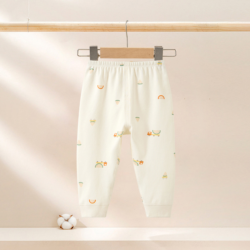 Pantalones de otoño para bebés, invierno para niños, pantalones de línea de algodón para niños, niñas, pantalones de calentamiento para bebés