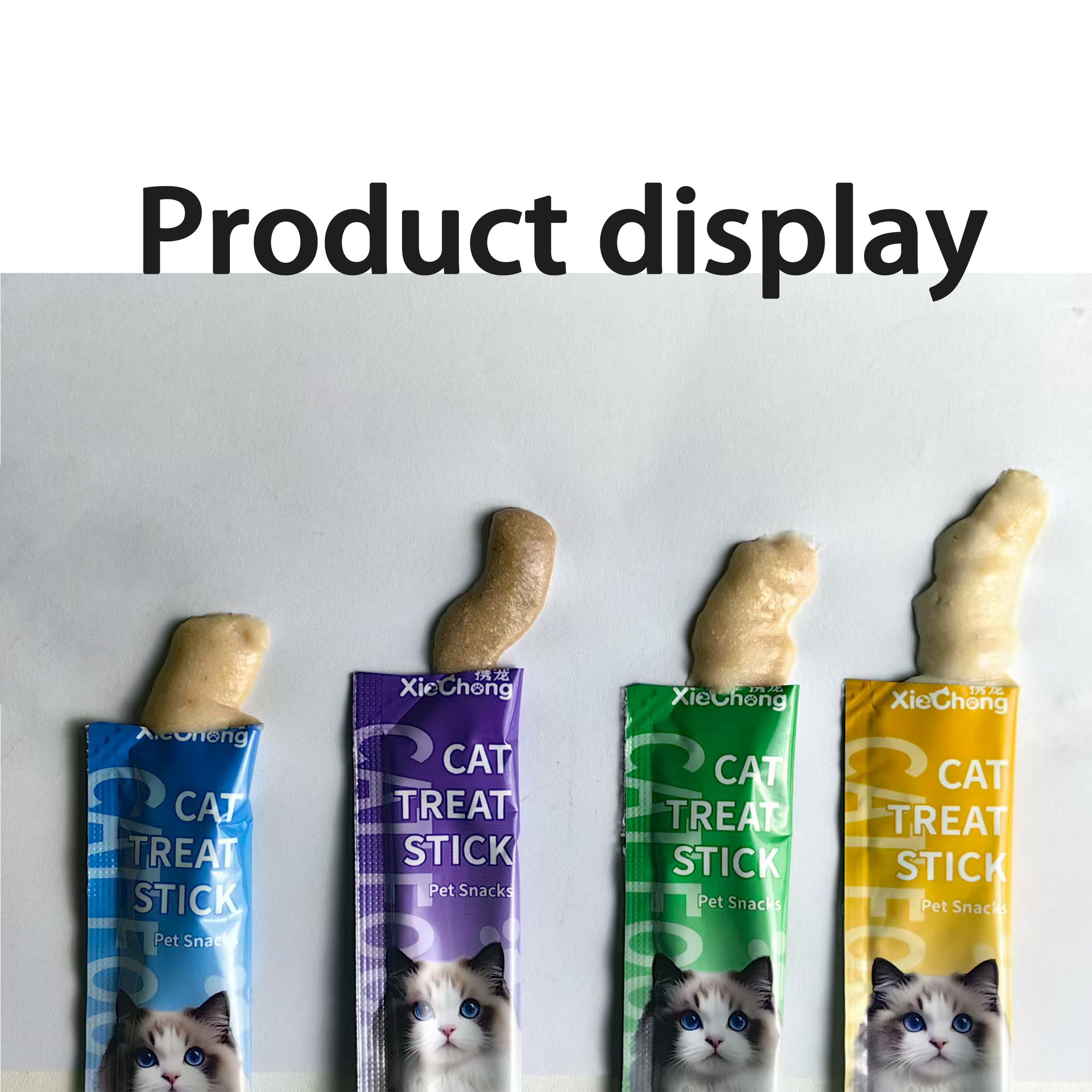 15g mascotas alimento húmedo nutricional para mascotas, 100 cajas de comida húmeda para gatos al por mayor.