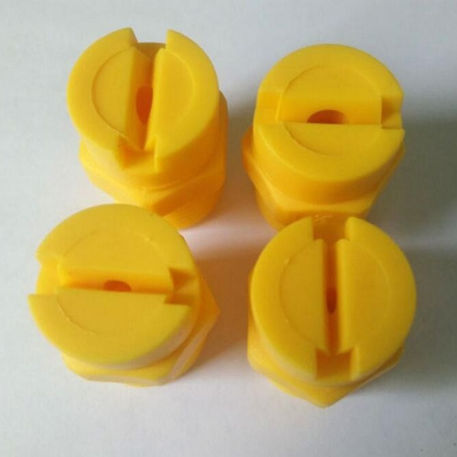 塑料pp扇形喷嘴喷头 用于冷却降尘 清洗 除尘 脱硫喷淋头