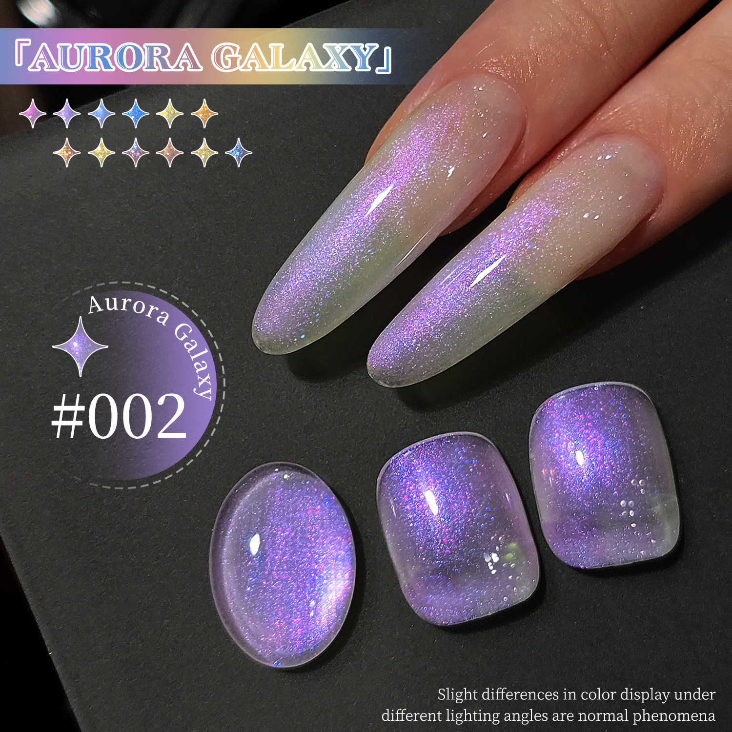 Esmalte de Uñas Gel Aurora Azul Hielo Secado para Salón de Uñas