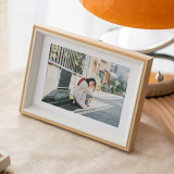 Simple creative imitation wooden photo frame bedside table hanging wall DIY5 inch 6 inch 7 inch 8 inch 10 inch A4 picture frame wholesale