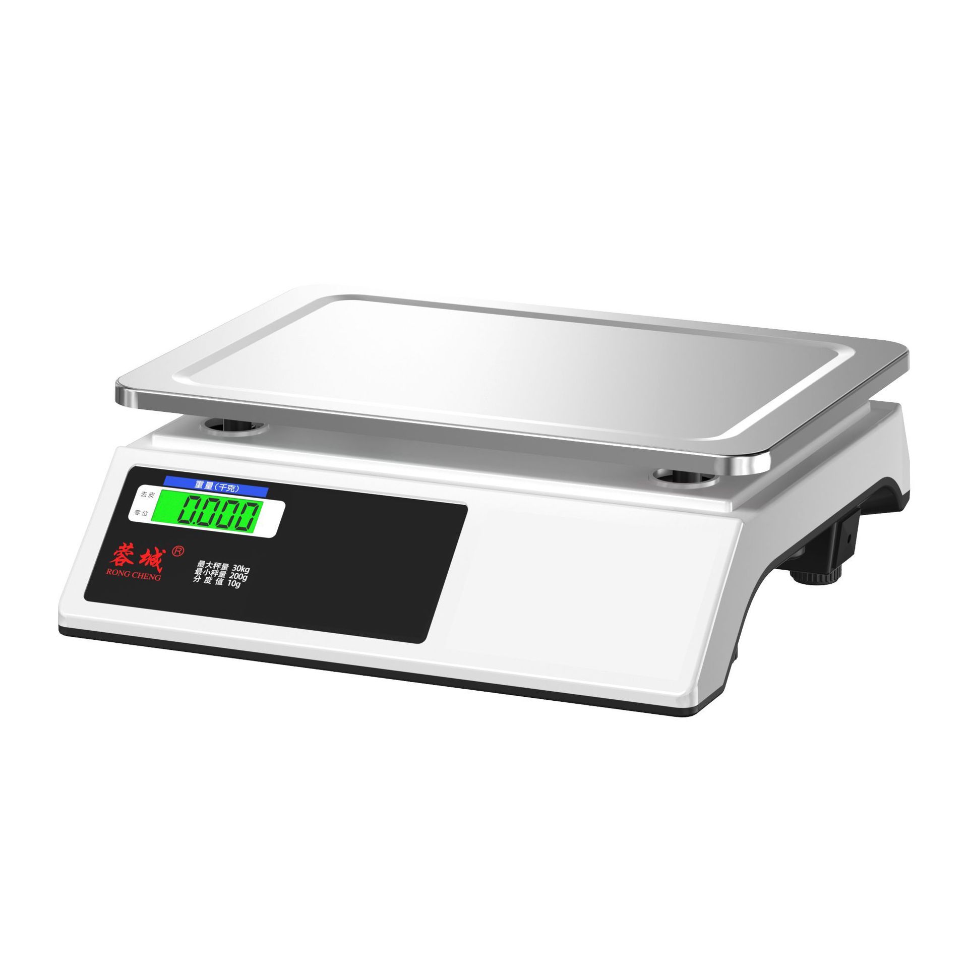 Balanza electrónica para negocios, pequeña escala doméstica comercial, 30kg de precisión para vender verduras, kilos de balanza de cocina