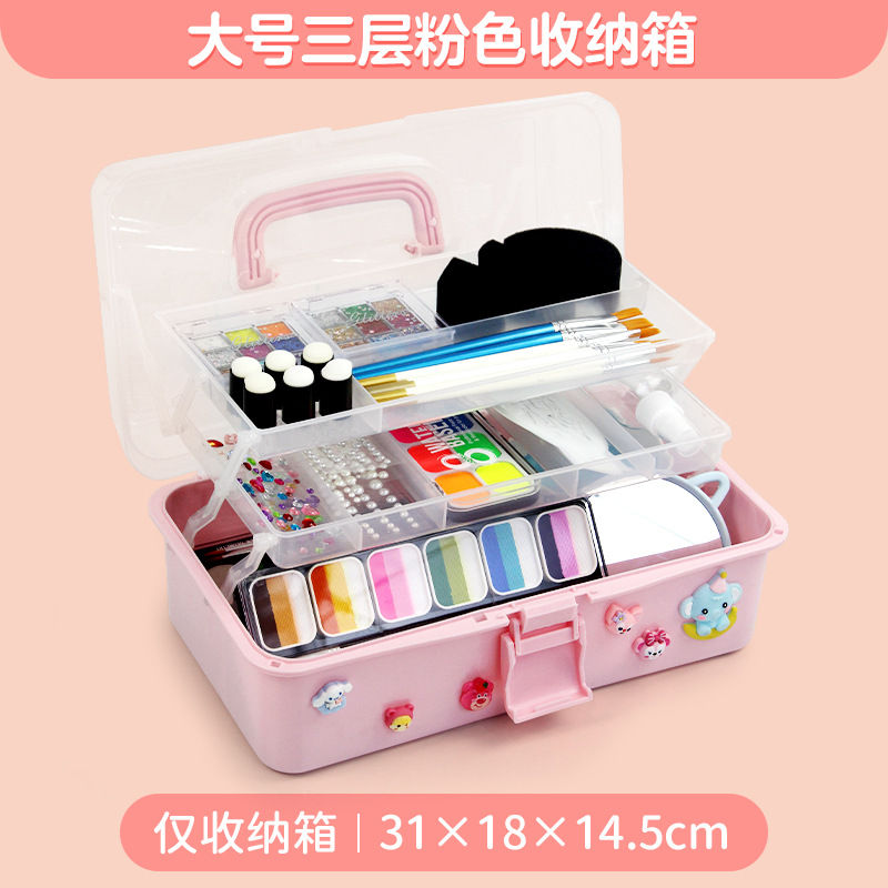 Herramientas de pintura facial para niños, drama escénico, maquillaje corporal, crema de pintura profesional, pintura facial soluble en agua