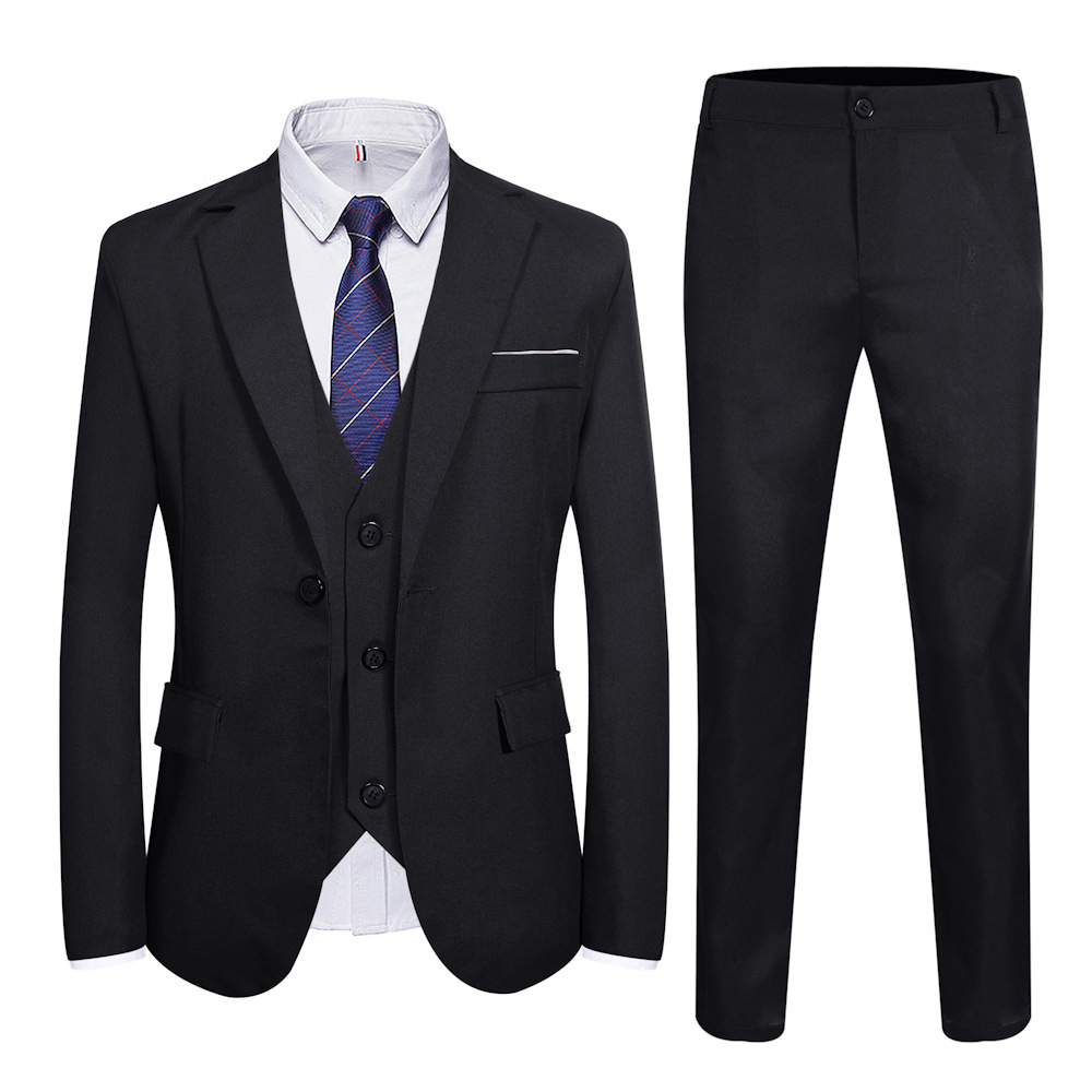 Traje de hombre SLIM-Fit traje casual de estilo coreano traje de hombre de negocios abrigo formal novio boda moda traje pequeño