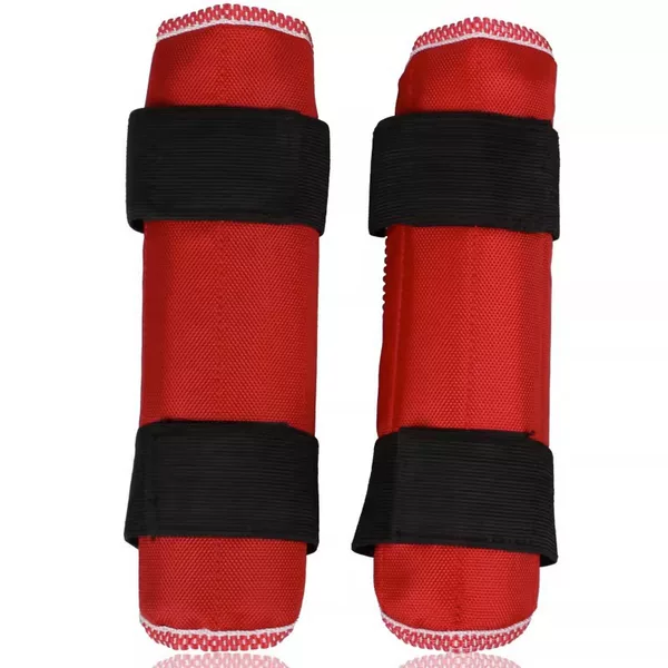 Competition Sanda protective gear Sanda leg guard calf guard boxing Muay Thai combat training competition protective gear leg guard Free Shipping