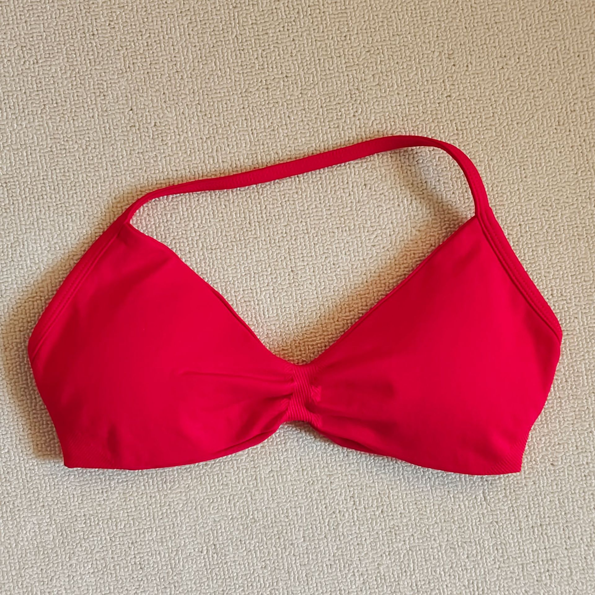 Bra deportivo de cuello colgante transfronterizo Europa y América nueva ropa interior sin marcas de fitness yoga rápido chaleco pequeño