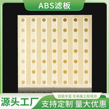 ABS滤板整体浇筑36孔/49孔工业化工污水滤池反冲洗水过滤加工多孔