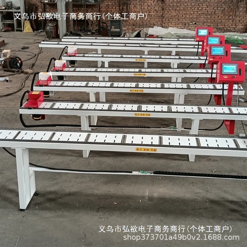 数控定位架自动铝材送料架数显卡尺大型定位尺型材托料架