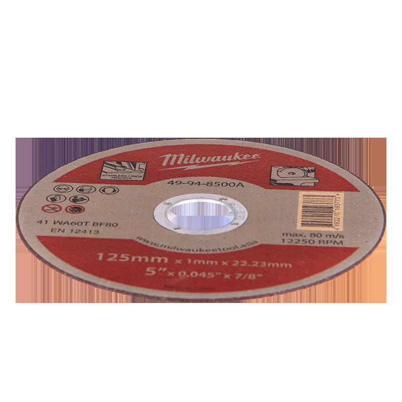 Mivochi Mivochi 49-94-8500AS 125 X 1.0 X 22.23MM Hojas de molienda de corte (25 piezas)