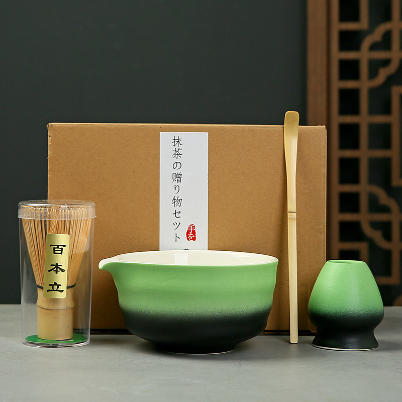 Cepillo de té de matcha de 100 centavos de matcha