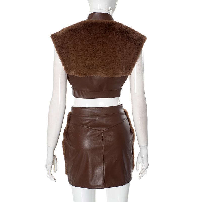 Women Wear Autumn Sexy Sexy Hip Bag Skirt Outfit