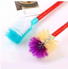 Toilet brush bathroom long handle set soft bristle cleaning brush toilet brush old style toilet brush squatting toilet brush head