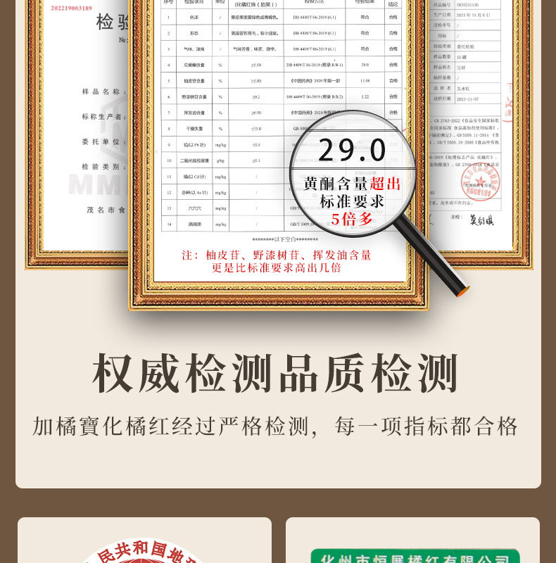 Huazhou Ju Hong Dried Tangerine Peel 20 Year Aged Citrus Peel 60g Traditional Herbal Tea preparation