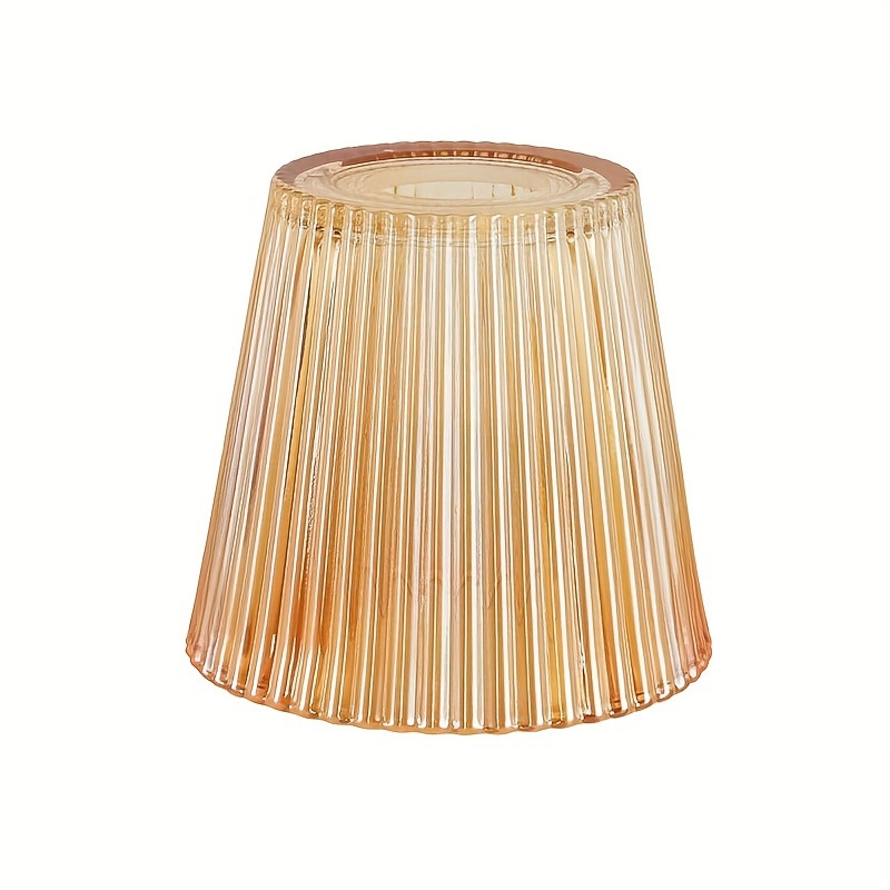 독립적인 종이상자, 발포 포장재, 스트라이프 디자인의 코냑 색상 갓 (D13CM x H812CM)