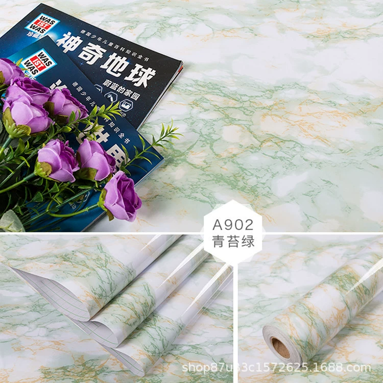 Marble patch, table sticker, self-adhesive cooker, waterproof wallpapers on wall