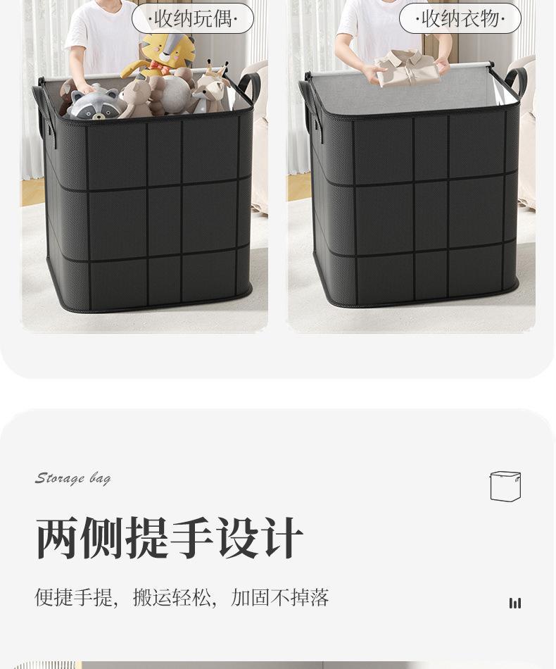 跨境专供】现货速发】被子收纳袋加厚大容量手提袋棉被布艺收纳袋