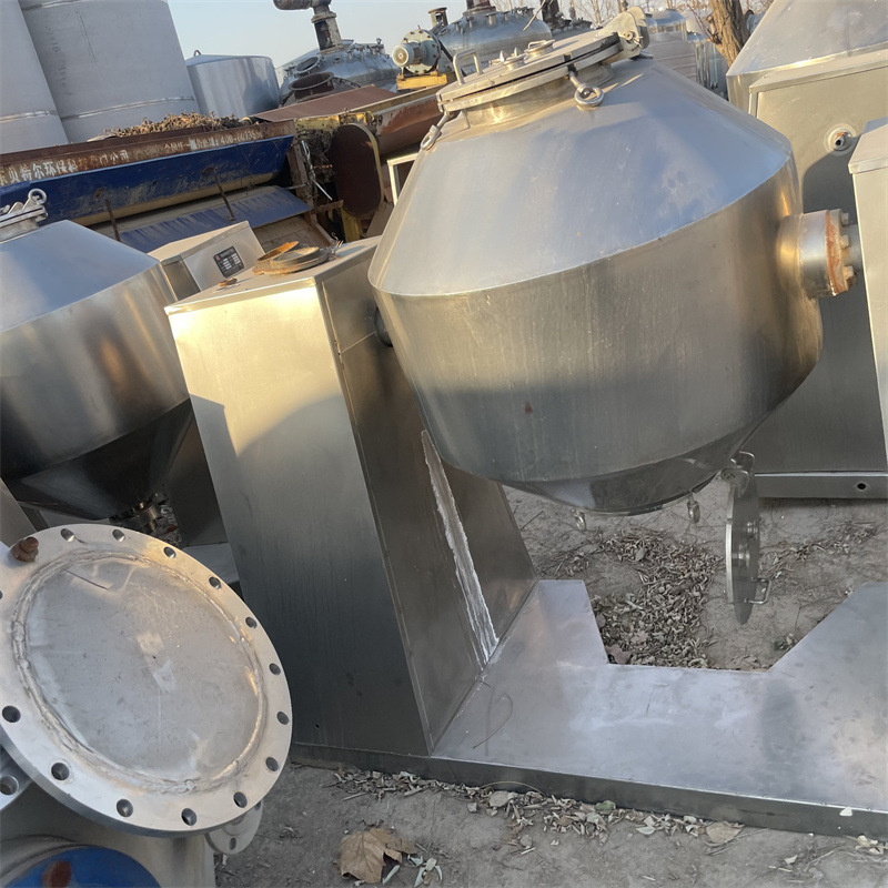 出售二手双锥回转干燥机 真空冷冻干燥机 不锈钢低温混合机