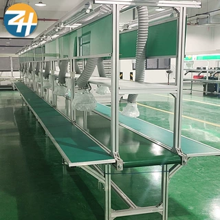 厂家供应流水线铝材工作台 车间工厂双面防静电铝材工作操作台