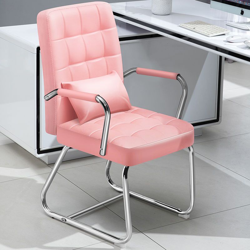 Backrest Chair, Office Chair, Comfortable for Long Sitting, Conference Chair, Staff Chair, Computer Chair, Dormitory Chair for College Students, Bow-Shaped Mahjong Chair