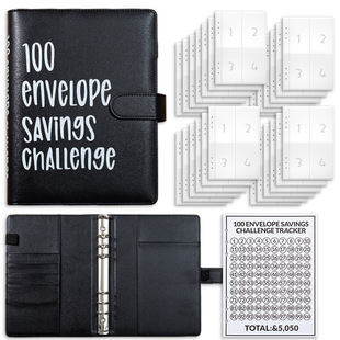 100 Envelope Challenge Binder��H100��������X�����~�Pӛ��
