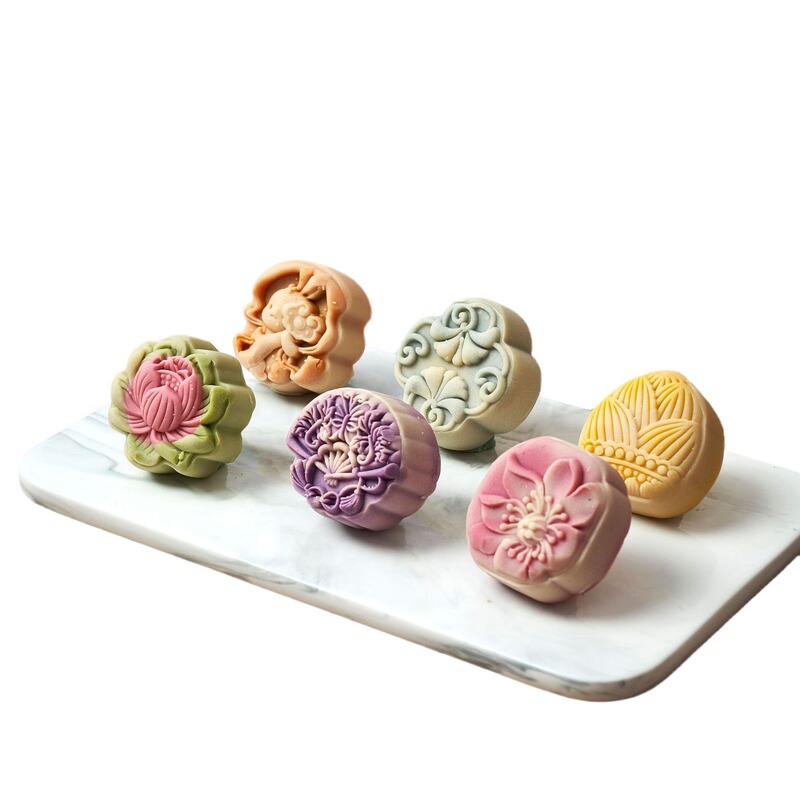 モネガーデン茶月餅ギフトボックス入り透き通る桃山皮流心月餅茶菓子月餅ギフトメーカー卸売|undefined