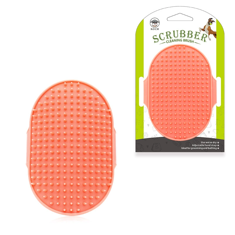 Кисть для ванны для домашних животных Кисть для массажа домашних животных Кисть для кошек и собак