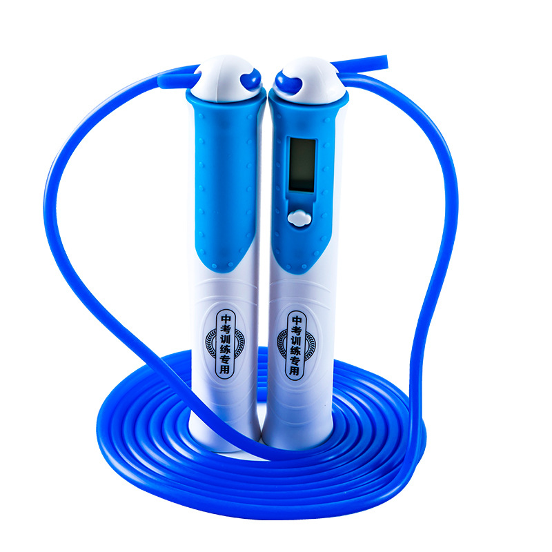 Ventas directas de fábrica 6603 conteo electrónico saltar la cuerda peso saltar la cuerda Examen de saltar la cuerda pantalla LCD Senior High School entrance examen entrenamiento saltar la cuerda