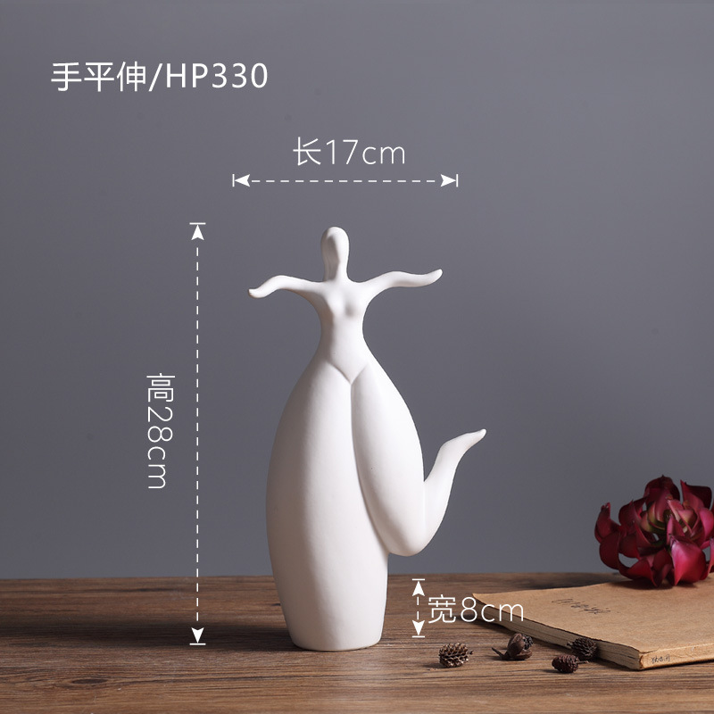 リビングルームの置物は軽くて豪華で高級な雰囲気のお酒棚の装飾品です。