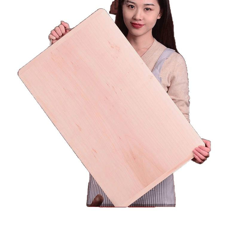 柳木面板菜板家用和面板厨房擀面揉面赶面案板砧板实木特大号|undefined