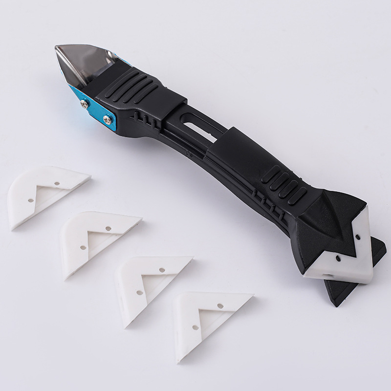 刮胶去胶器玻璃胶打胶修边清除神器去除硅胶美缝工具刮刀抹平刮板