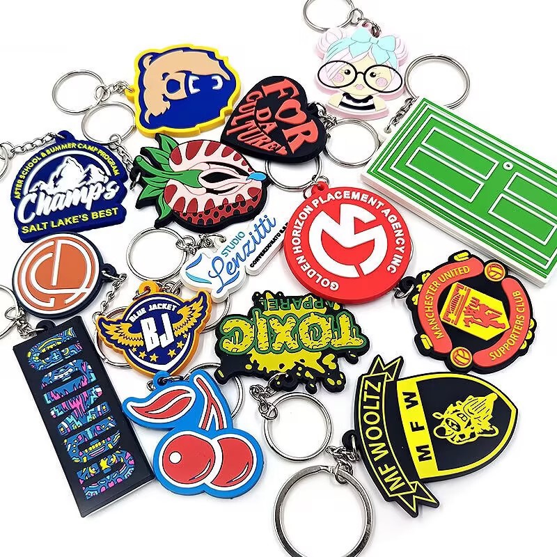 Pvc Keychain Custom Soft Glue Epoxy Logo Pendant Cartoon Doll Stereo Doll 3D Silicone Rubber Custom-Made Pvc Keychain Custom Soft Glue Epoxy Logo Pendant Cartoon Doll Stereo Doll 3D Silicone Rubber Custom-Made