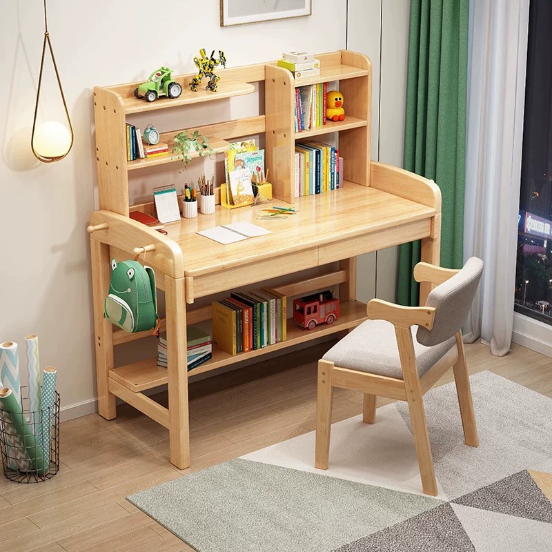 Простой студенческий стул для спальни из цельного дерева, компьютерный стул для отдыха, стул со спинкой, домашний скандинавский учебный офисный письменный стол