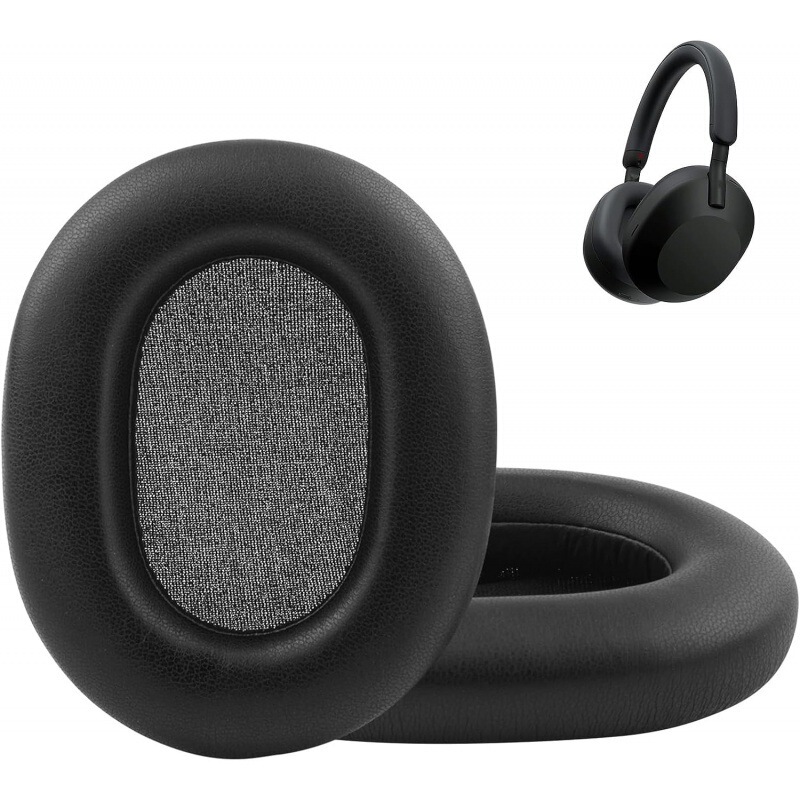 Suitable for Sony/Sony WH-1000XM5 earphone leather case noise reduction earphone protective cover earmuff head beam