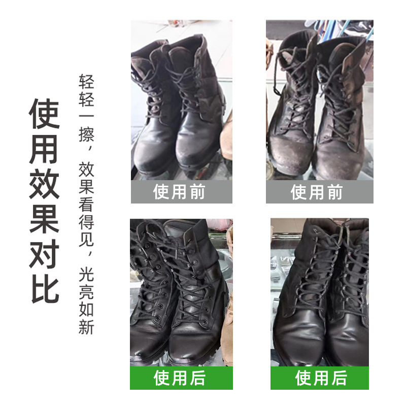 Precio de fábrica portátil incoloro zapato pulimento cera mantenimiento pulido zapato polaco esponja brillo cepillo de zapatos esponja zapato polaco