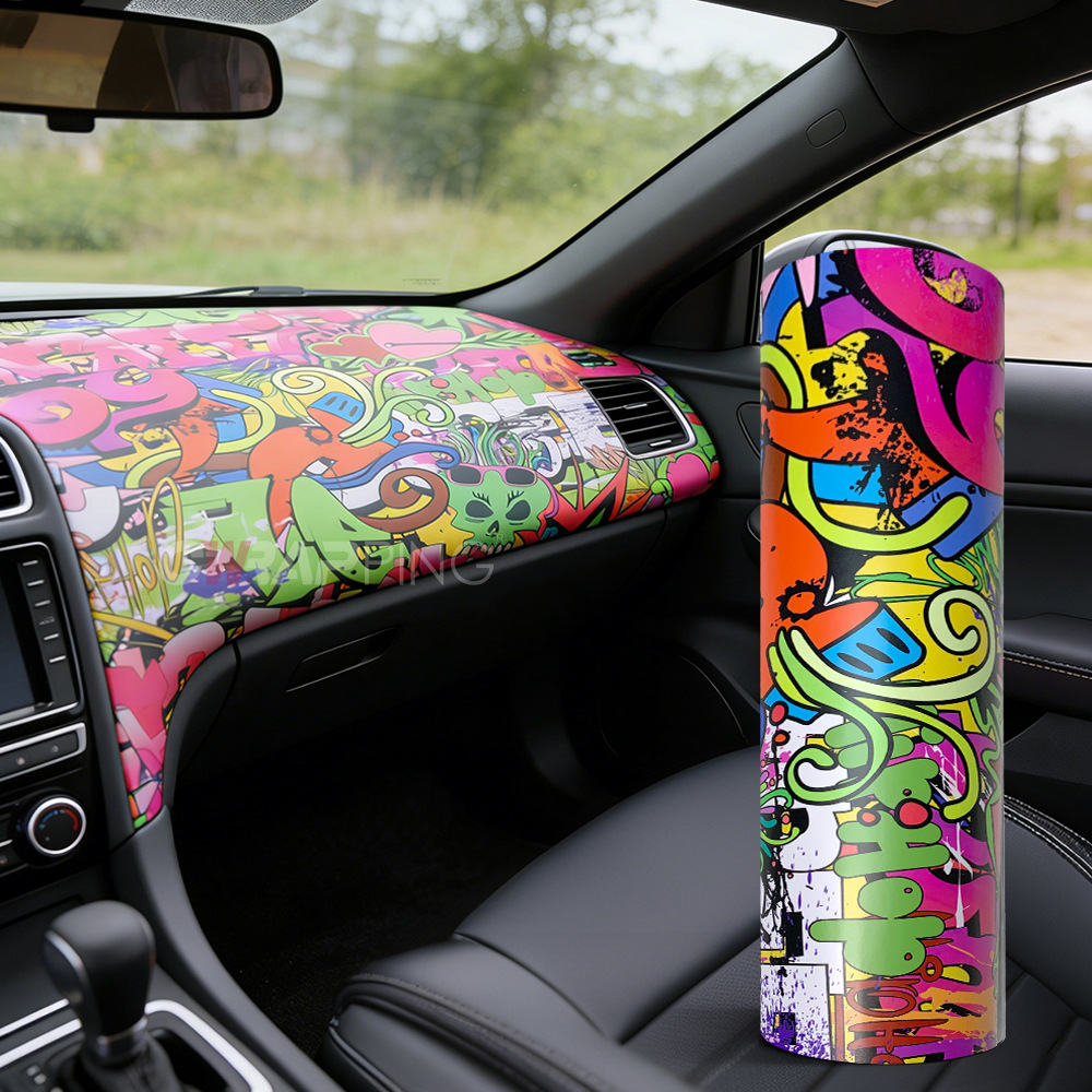 Trendy Graffiti Personalized Hip-Hop Street Dance Car Decoration Stickers Non-Fading Waterproof Clothing Store Wall Stickers Murals