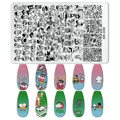 Plates for Painting, New Designs: Dırnaq bəzəkləri - dk-030