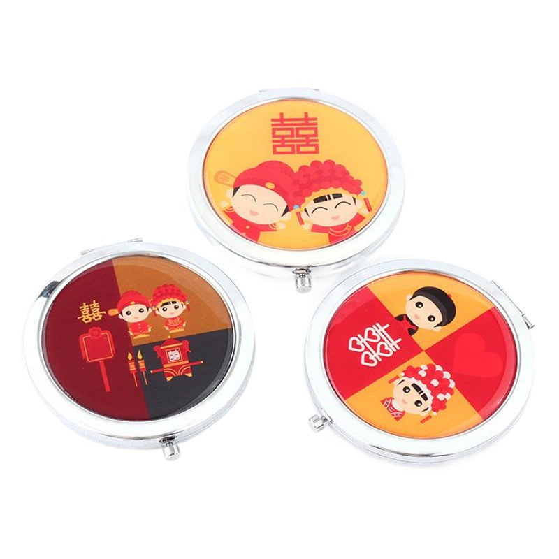 Wedding Makeup Mirror, Newlywed Dowry, Foldableable Portable Small Mirror, Wedding Souvenir, Newlywed Small Gift, Gift Wholesale