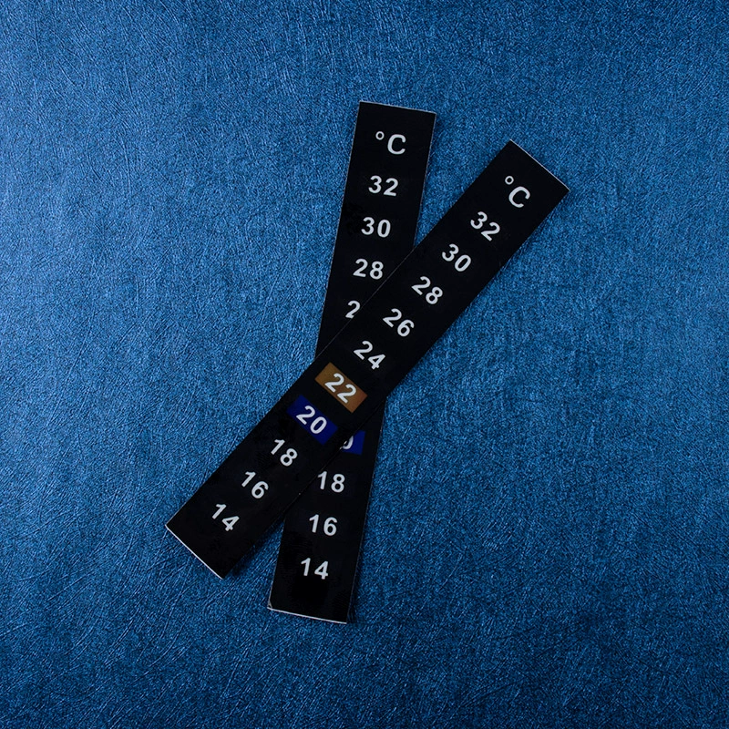 Aquarium, thermometer, adhesive glue, with LED display