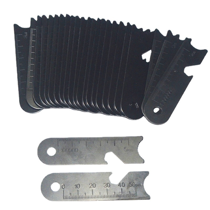 Firestone raspador multifunción Firestone raspador firerod raspador cuchilla Regla de medición abridor de botellas raspador