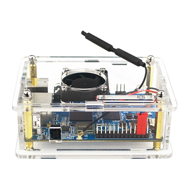 Orange Orange Pi 3 LTS shell shell Material protective shell belt cooling fan is good for cooling