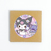 Factory wholesale Japanese cartoon coaster Kuromi Gemini Star Cool Penguin Sanrio Gift Surrounding Ceramics Belle