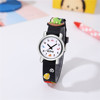 Children's watch, cute dinosaur, rainbow quartz watch strap suitable for men and women for elementary school students, new collection, Birthday gift