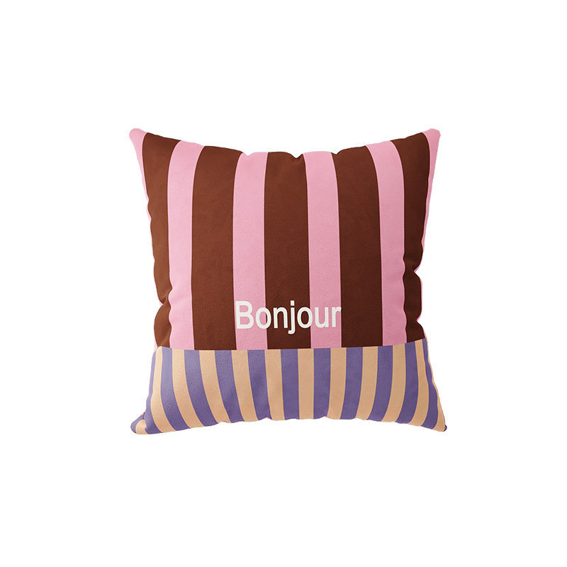 Memphis coreano almohada almohada simple casero moderno crema de viento sofá sala de estar almohada de dopamina almohada de cintura