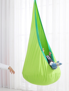 Children's Indoor Cloth Bag Swing Household Hanging Chair Baby's Cradle Leisure Toys Room Decorative Cloth Pocket